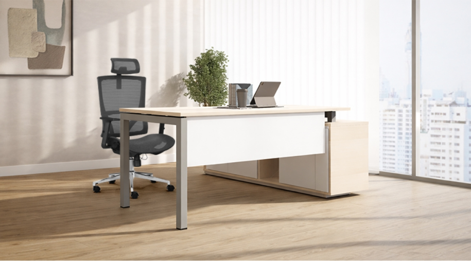 Bàn làm việc chữ L: giải pháp tối ưu cho văn phòng nhỏ